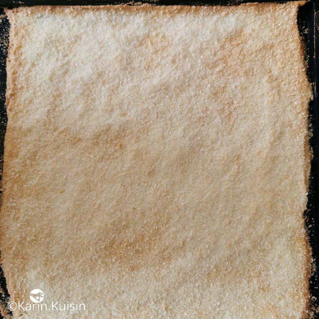 dacquoise coco cuisson