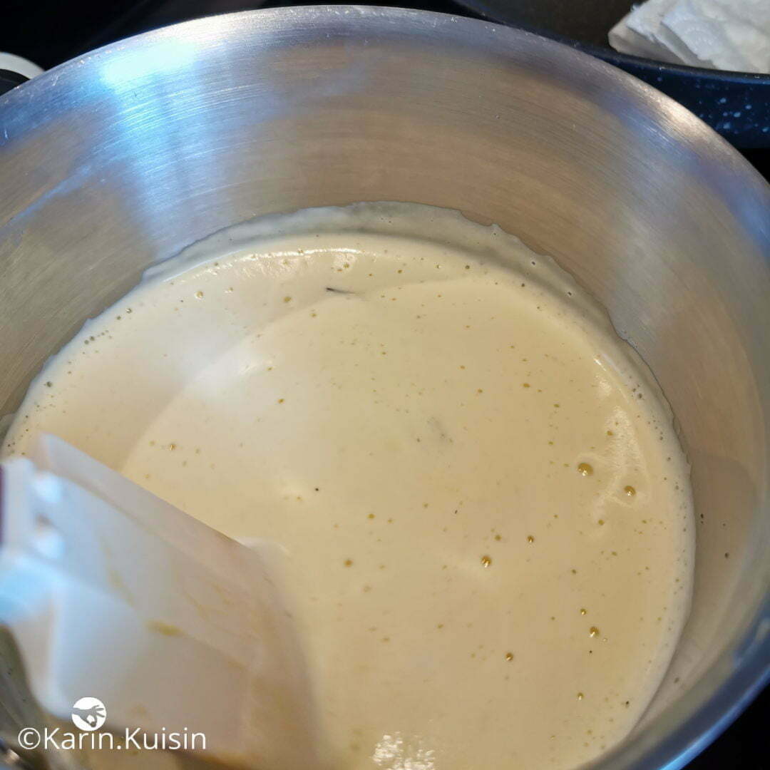 crème anglaise cuisson