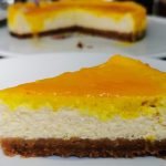 cheesecake citron final découpe