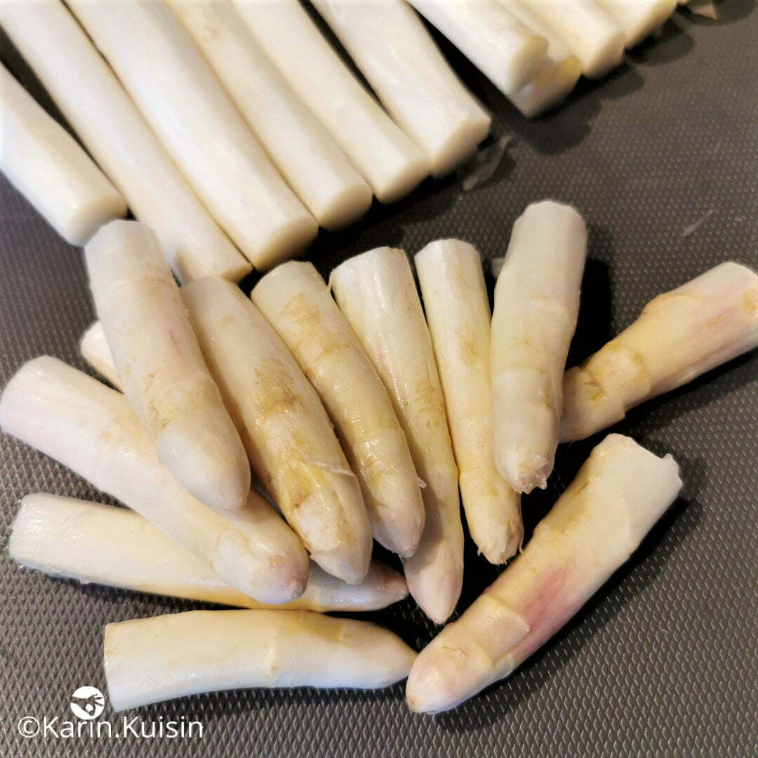 asperge tête couper