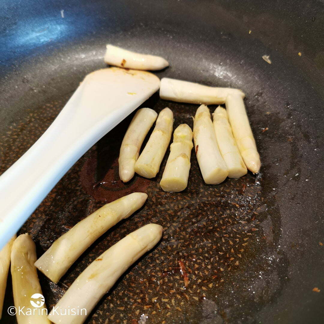 asperge tête dorer
