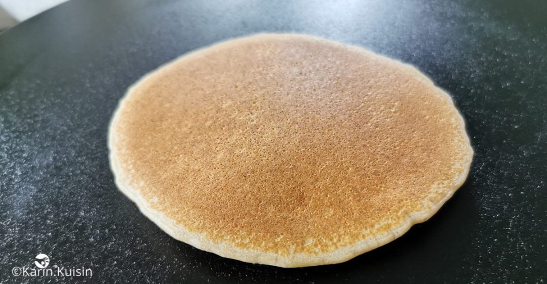 pancake levain cuire