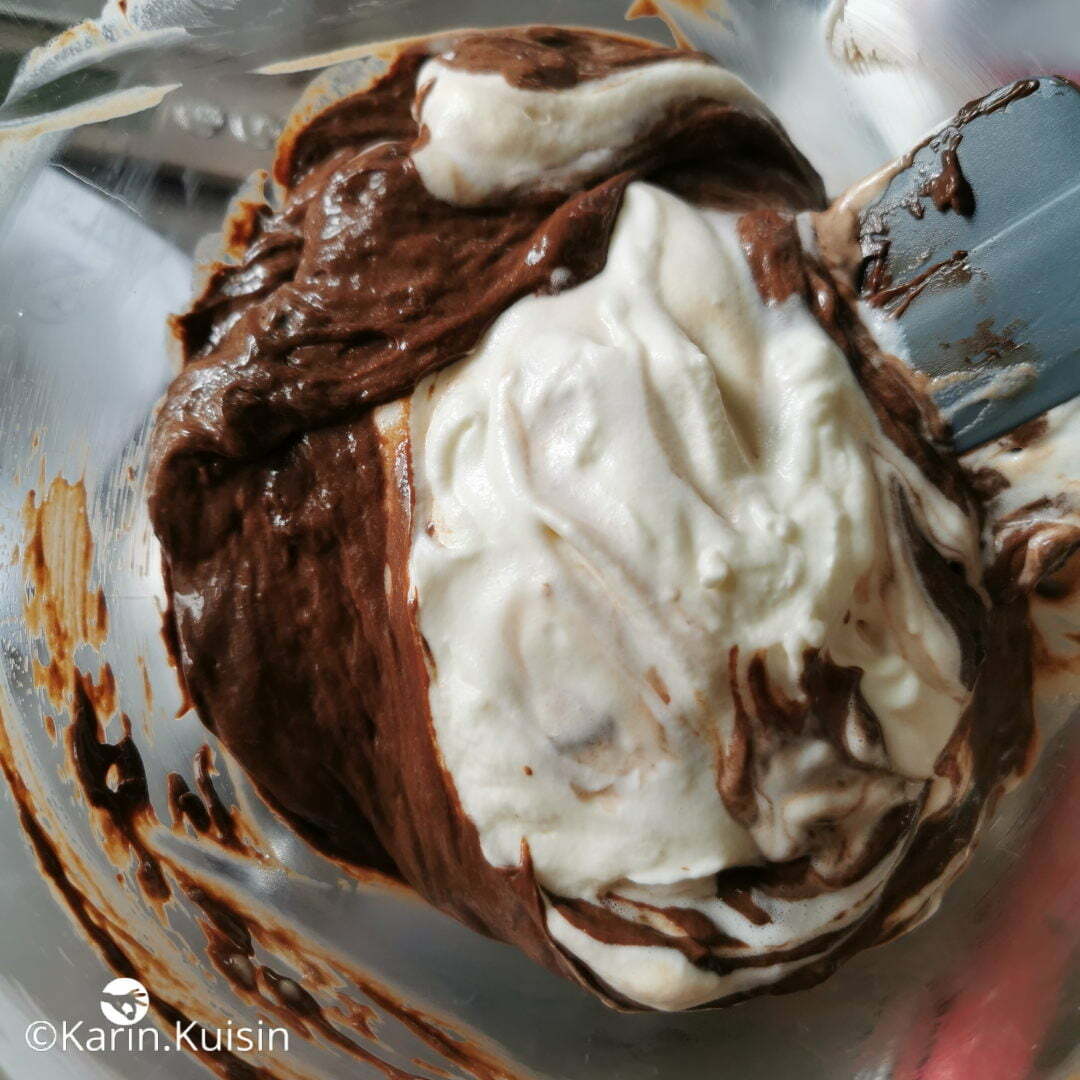 crémeux chocolat crème fouettée ajouter