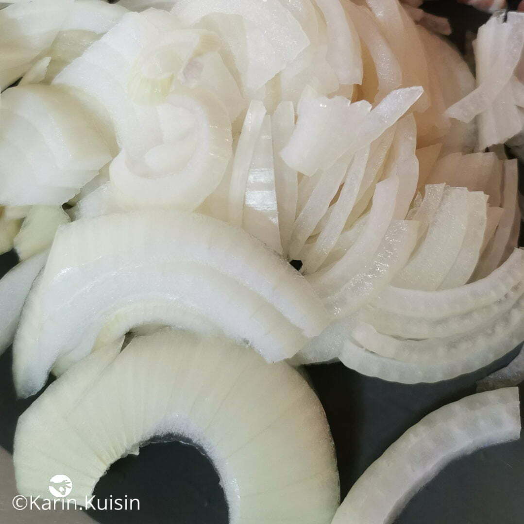 oignon viande détailler