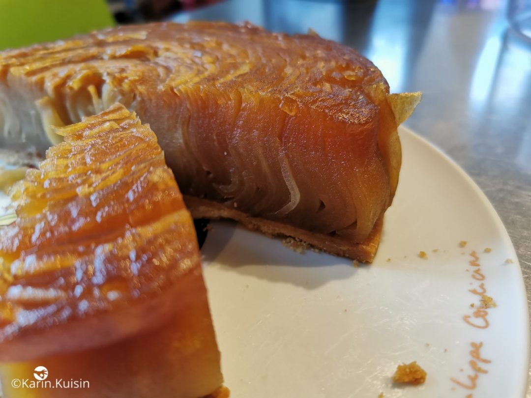 tarte tatin final découpe