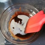 chocolat ganache lait verser