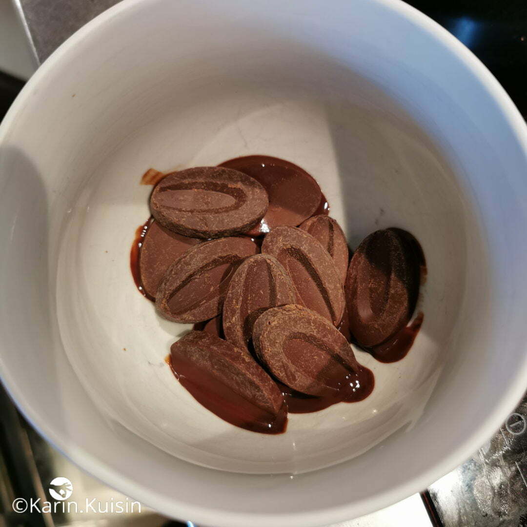 chocolat noir fondre