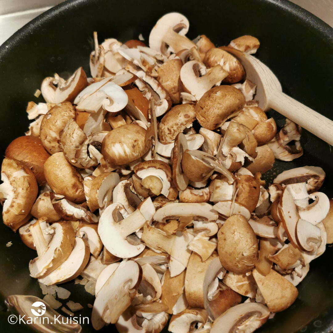 champignon ajouter