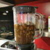 velouté champignon verser mixer
