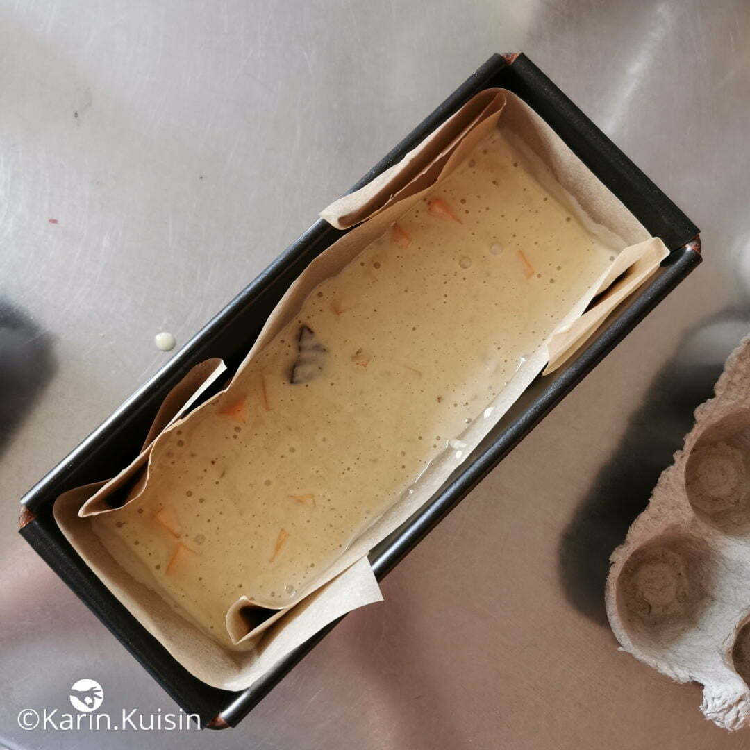 cake moule verser cuisson