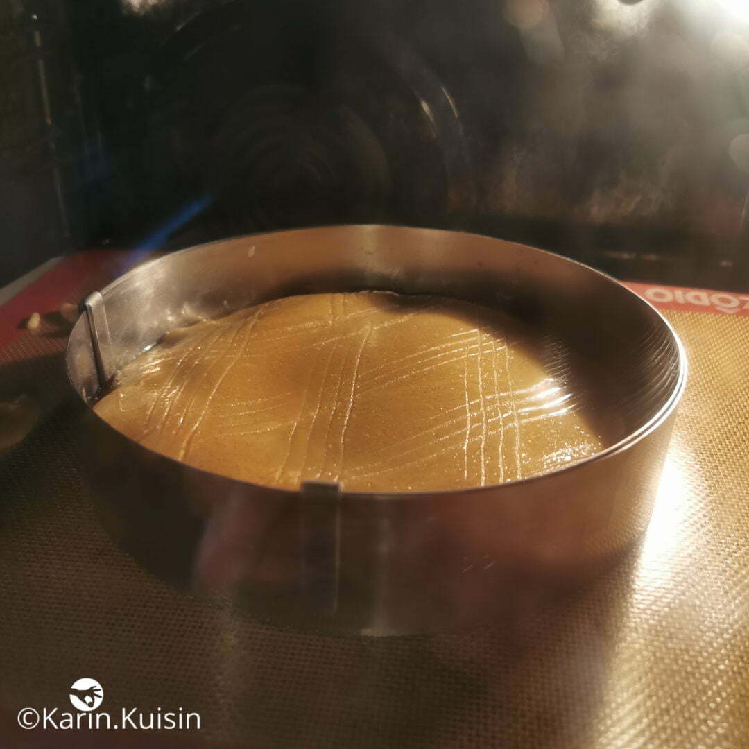gâteau basque cuisson