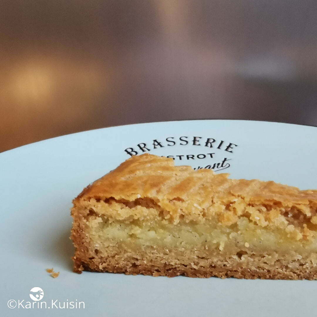 gâteau basque final découpe Thierry Bamas