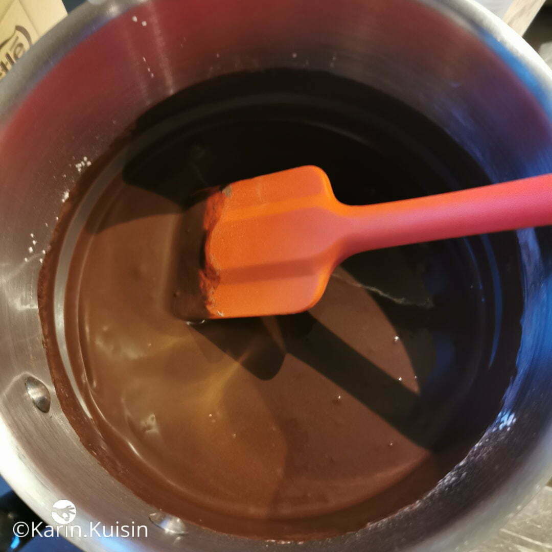lait cacao farine mélanger