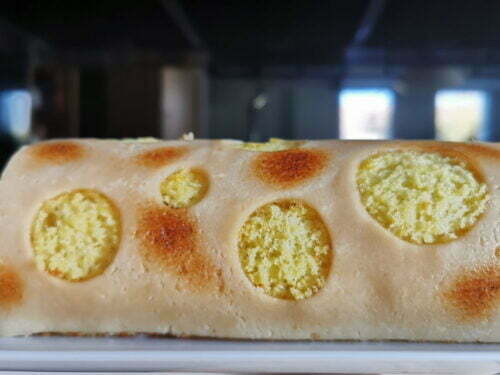 gâteau plat disposer