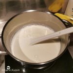 lait crème chauffer