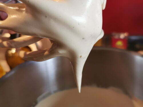 blanc sucre muscovado neige