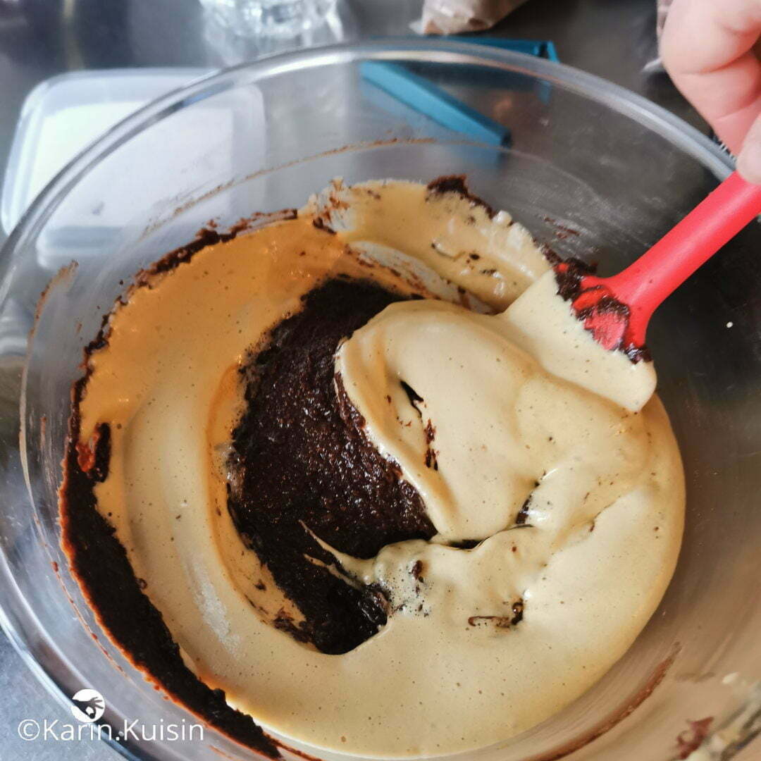 blanc appreil brownie mélanger