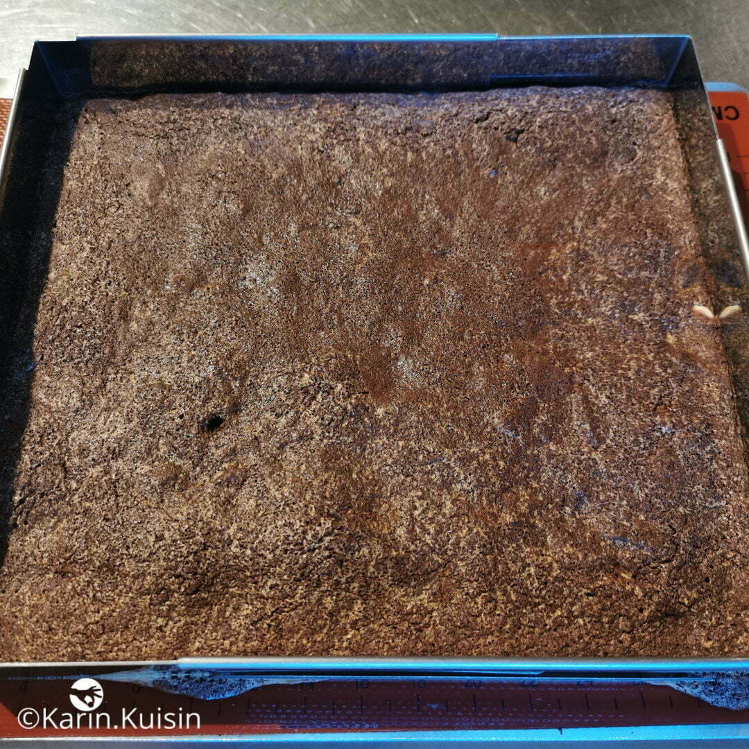 brownie cuisson