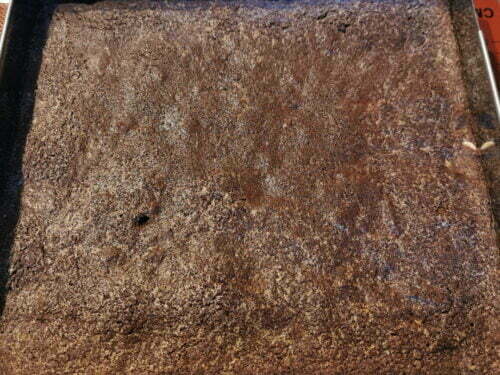 brownie cuisson