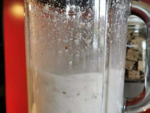 amande eau mixer