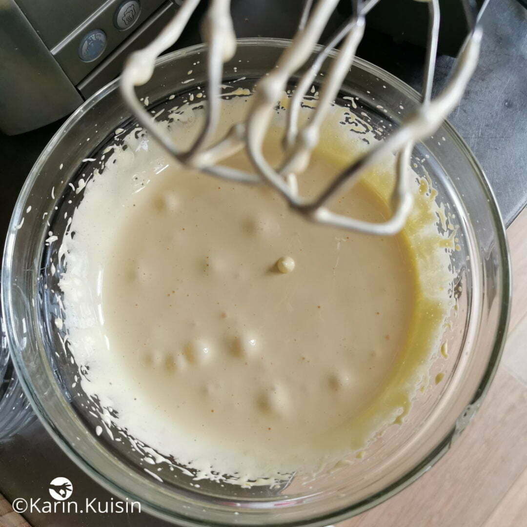 oeuf jaune sucre fouetter