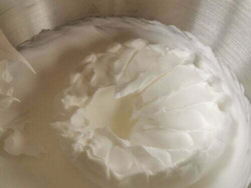 oeuf blanc meringue