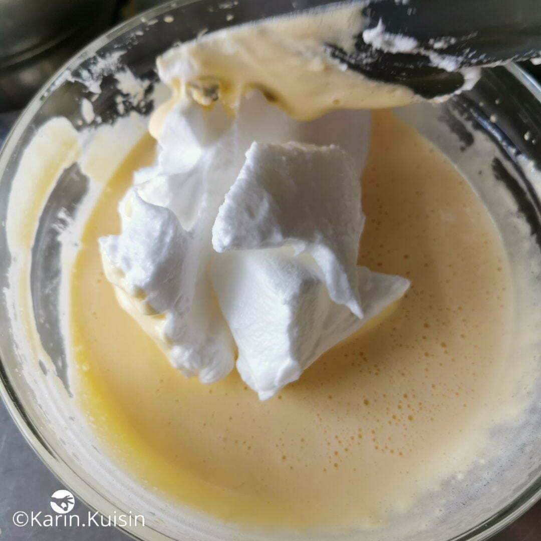 appreil jaune meringue mélanger