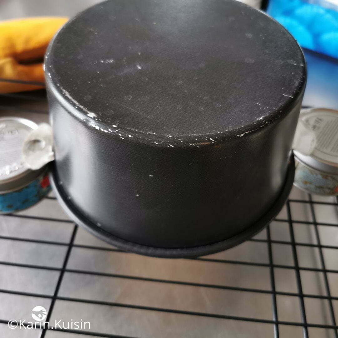 chiffon cake retourner