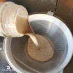 lait amande filtrer