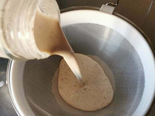 lait amande filtrer