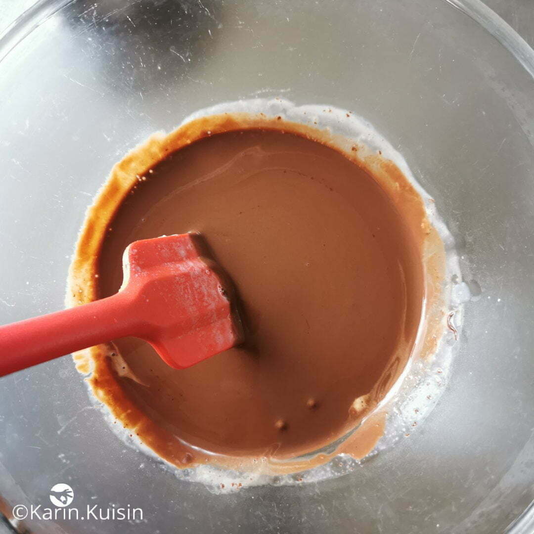 ganache chocolat émulsionner