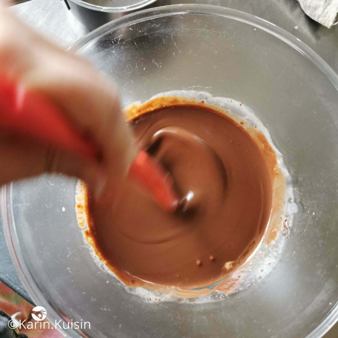 ganache chocolat émulsionner