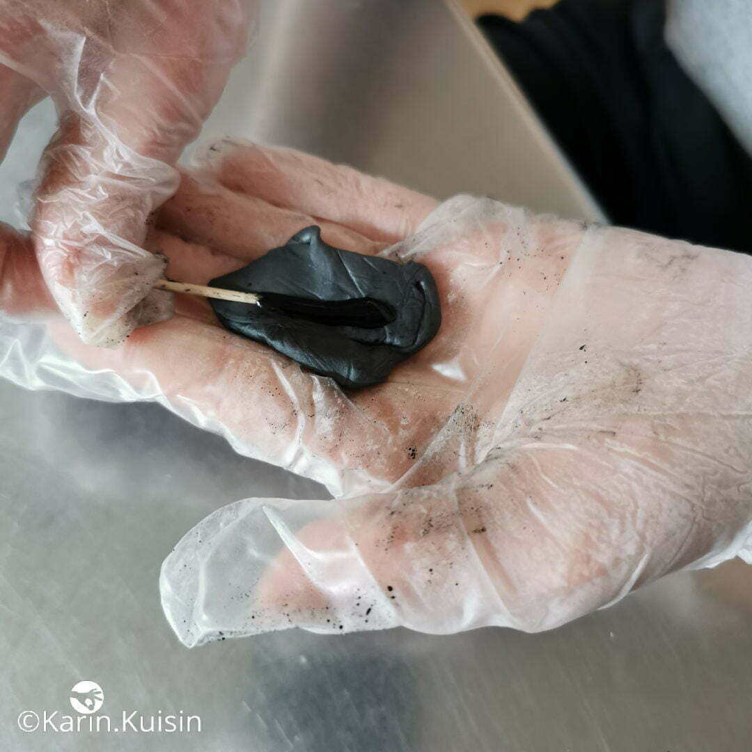 pâte à sucre colorant noir