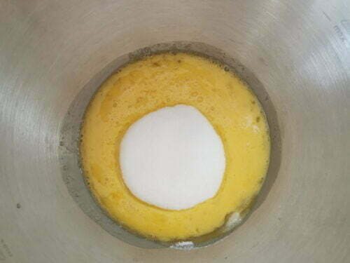 oeuf sucre ajouter