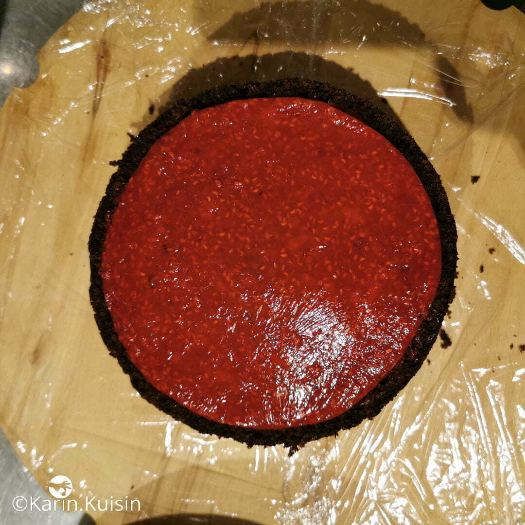montage coulis framboise molly