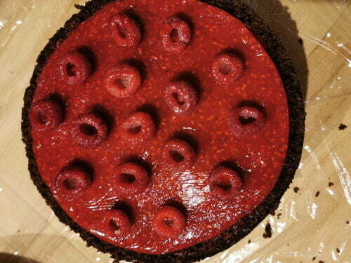 montage framboise parsemer