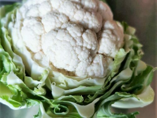 chou-fleur feuille couper