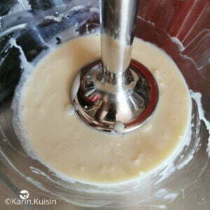 ganache chocolat blanc mixer