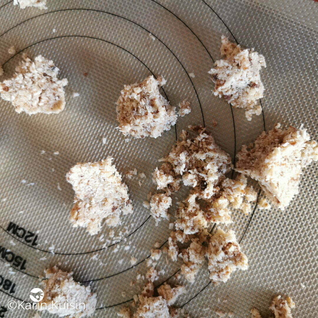 streusel coco enfourner
