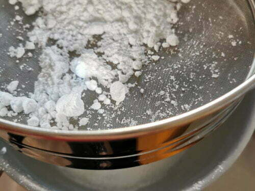 sucre glace tamiser