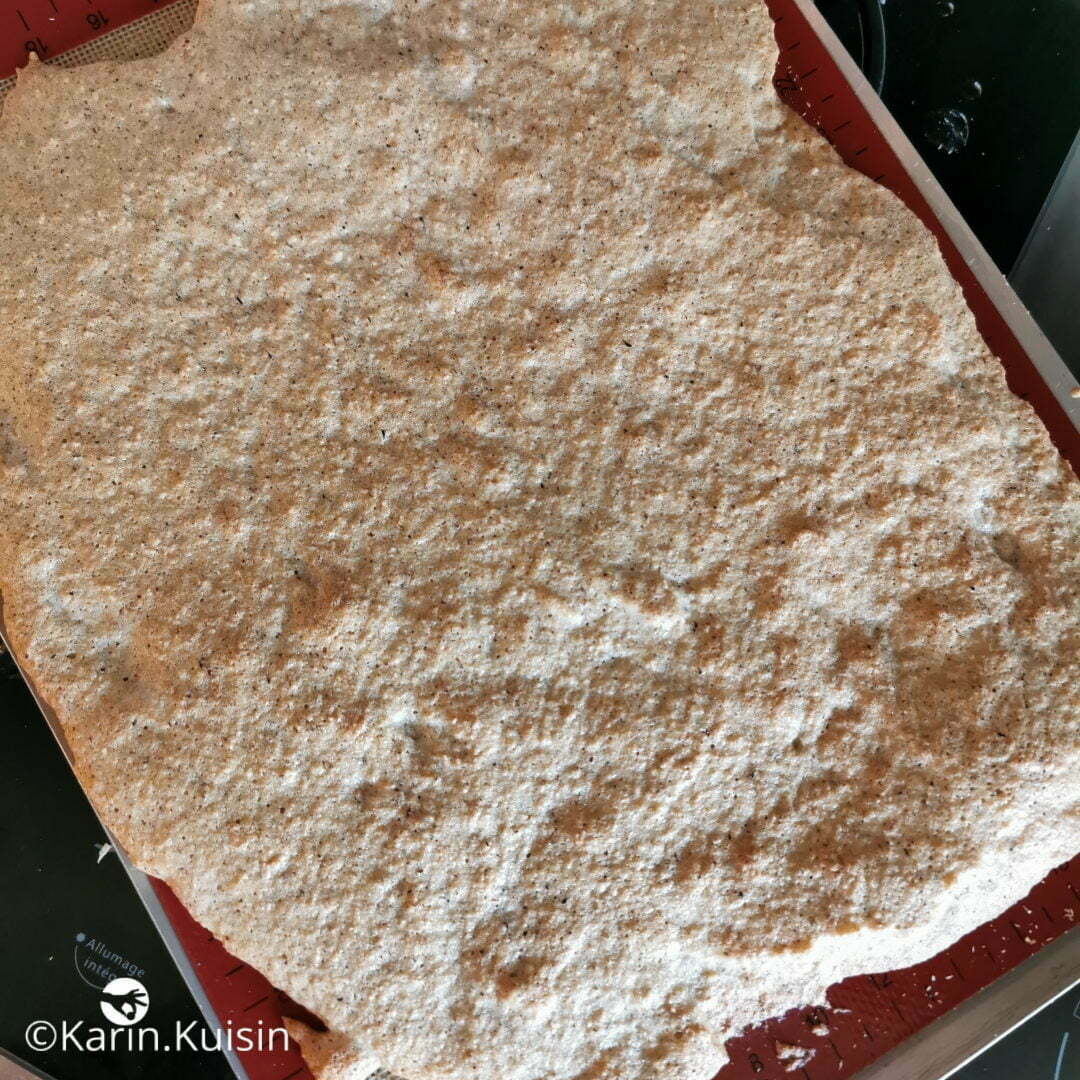 dacquoise coco cuisson
