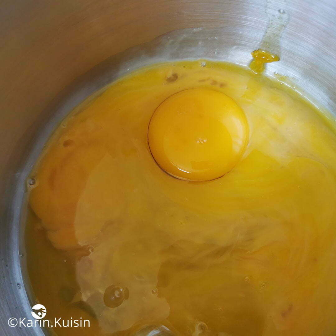 jaune oeuf peser