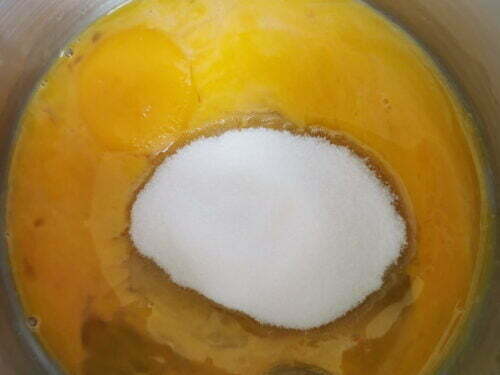 jeune oeuf sucre ajouter