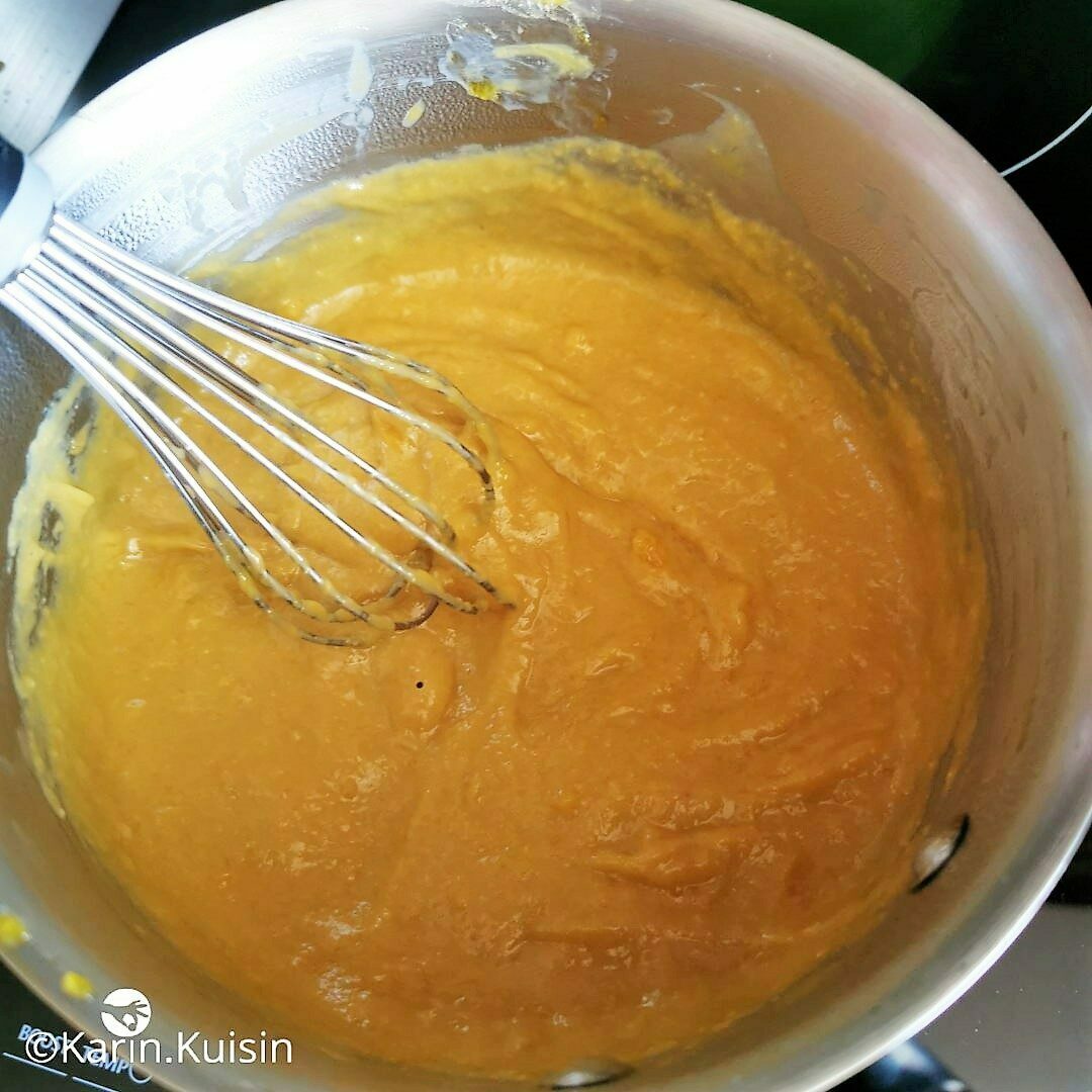 crémeux mangue passion cuisson
