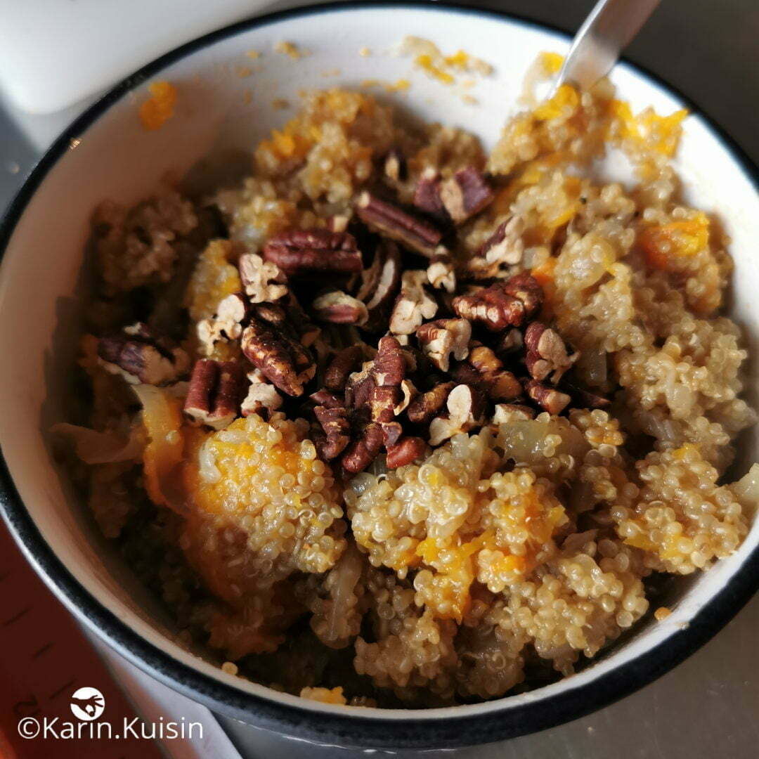pécan quinoa courge ajouter