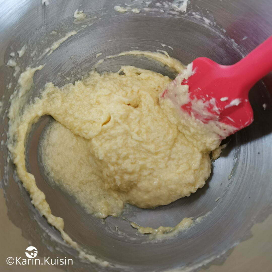 pâte sucrée mélanger