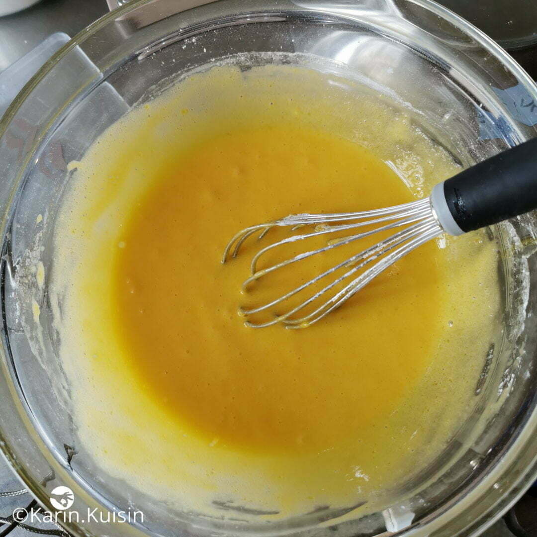 jaune oeuf sucre fécule