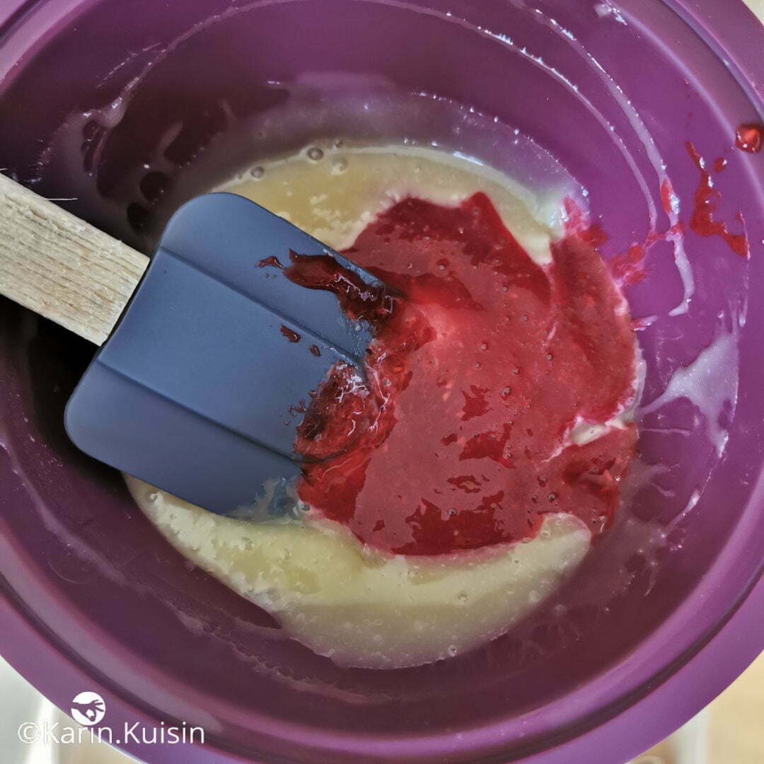 ganache purée framboise ajouter