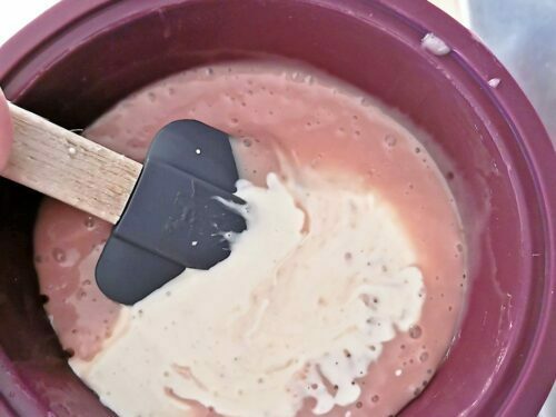 ganache framboise crème ajouter