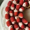 tarte framboise yuzu basilic final montage pocher
